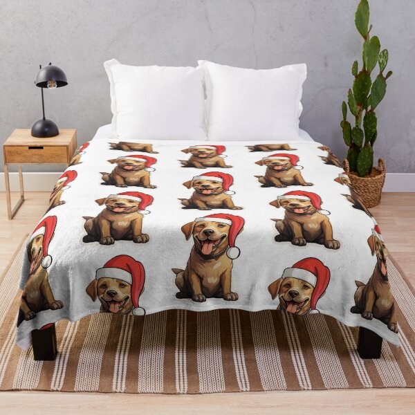 Item preview, Christmas Golden Canine - Cartoon Labrador Retriever Mix designed and sold by PureGlee.