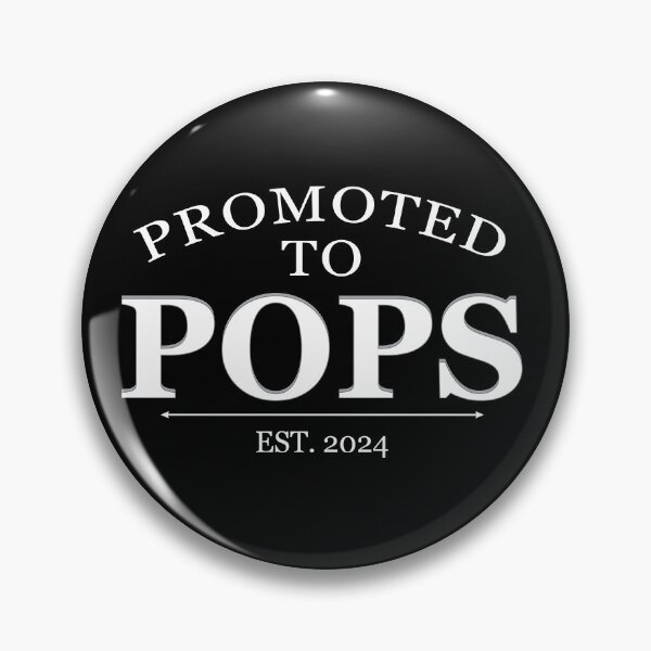 Item preview, Promoted To Pops Est. 2024 designed and sold by Izzy Clarence.