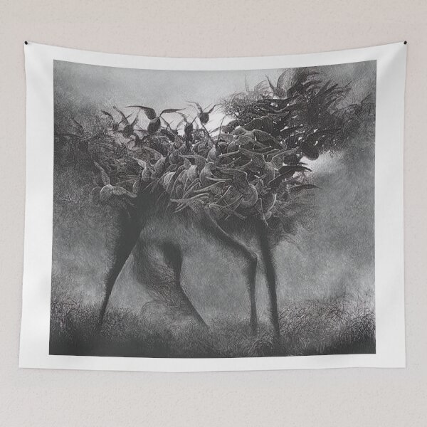 Item preview, Zdzislaw Beksinski Painting, nightmare art by Zdzislaw Beksinski, surrealism by Zdzislaw Beksinski  designed and sold by Amy-Hamilton.