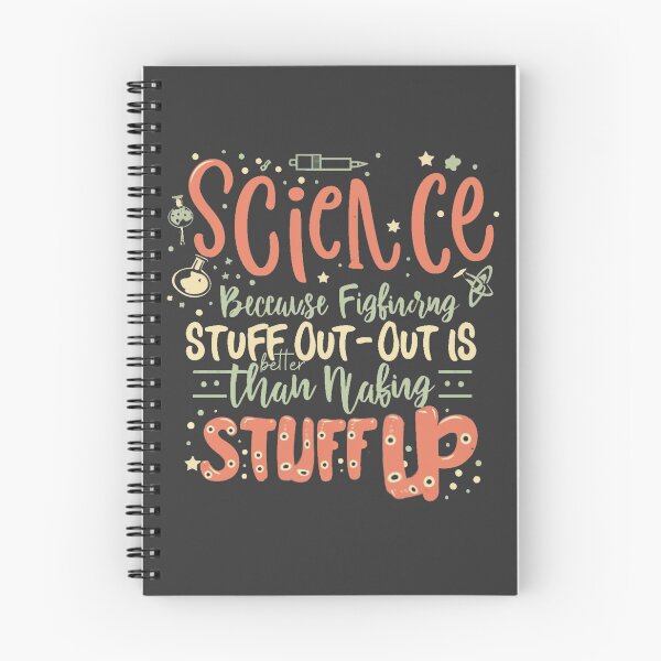 Item preview, Science Because Figuring Stuff Out Triumphs Making Stuff Up, A Love Affair with Chemistry designed and sold by INK-Creations.