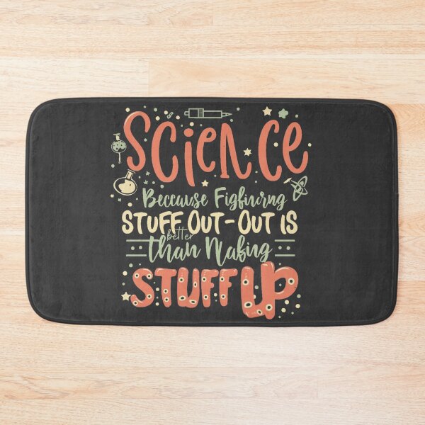 Item preview, Science Because Figuring Stuff Out Triumphs Making Stuff Up, A Love Affair with Chemistry designed and sold by INK-Creations.