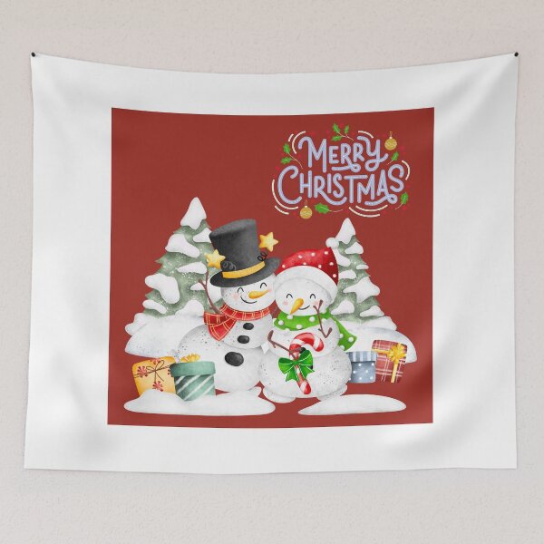 Item preview, Merry Christmas Jolly Snowmen! designed and sold by TidyKitchenInc.