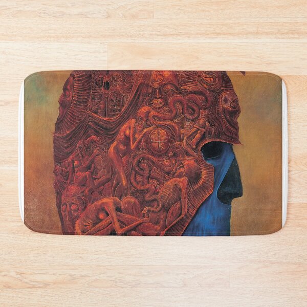 Item preview, Zdzislaw Beksinski Painting, nightmare art by Zdzislaw Beksinski, surrealism by Zdzislaw Beksinski  designed and sold by Amy-Hamilton.