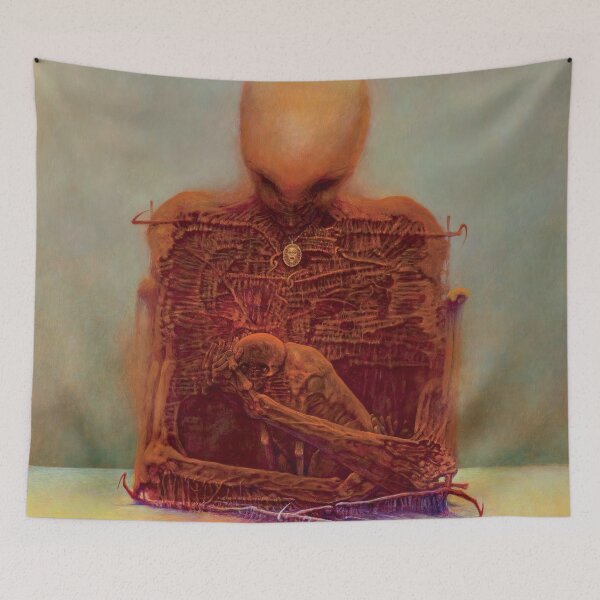 Item preview, Zdzislaw Beksinski Painting, nightmare art by Zdzislaw Beksinski, surrealism by Zdzislaw Beksinski  designed and sold by Amy-Hamilton.