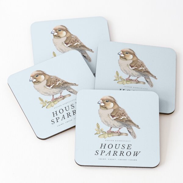 Item preview, House Sparrow, Ornithology Design  designed and sold by AryaSubramanian.