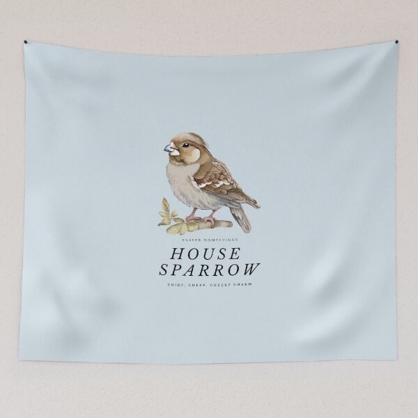 Item preview, House Sparrow, Ornithology Design  designed and sold by AryaSubramanian.
