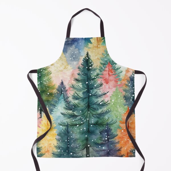 Item preview, Colorful Snowy Christmas Spirit, Colorful Forest designed and sold by Queenjas.