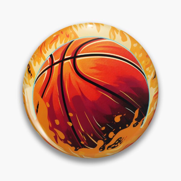 Item preview, Burning basketball designed and sold by unknown-places.