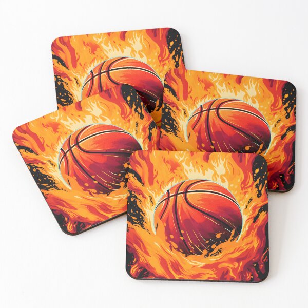 Item preview, Burning basketball designed and sold by unknown-places.