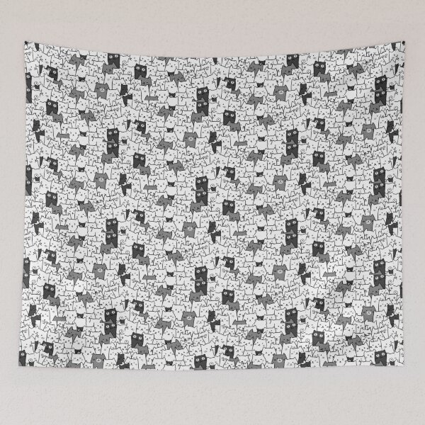 Item preview, cats designed and sold by Ratatatts.