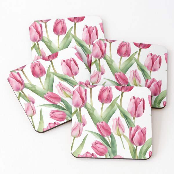 Item preview, Tulip Print, Pink Tulip Print  designed and sold by Mariana Piana.