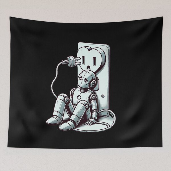 Item preview,  Laughs and Reflections: Humor and Artificial Intelligence designed and sold by LIAMRIVIERART.