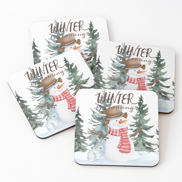 Item preview, Winter is Coming Snowman! designed and sold by TidyKitchenInc.