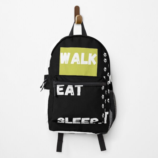 Item preview, eat sleep walk dogs repeat designed and sold by JuniperusArt.