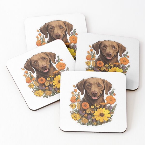 Item preview, Leader of the Pack - Cartoon Brown Labrador Portrait designed and sold by PureGlee.