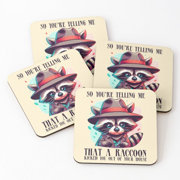 Item preview, Raccoon the Detective - Funny designed and sold by Amazing States of America.