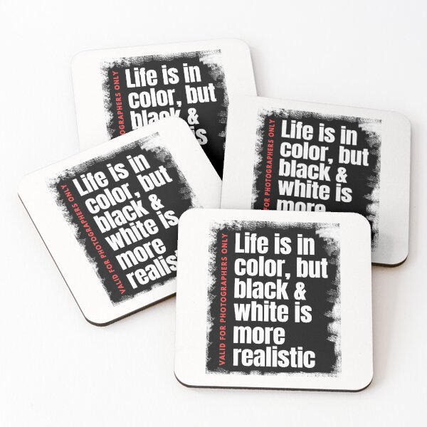 Item preview, Life is in color, but black & white is more realistic designed and sold by LuckyCreative.