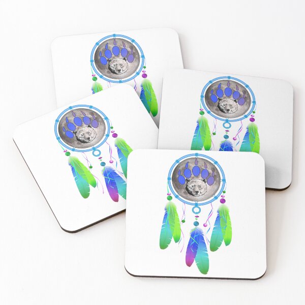 Item preview, Bear Dream Catcher designed and sold by MamaCsTees.