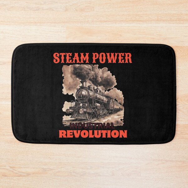 Item preview, Whistle Stop Nostalgia: Vintage Steam Engine Scene designed and sold by Journey-North.
