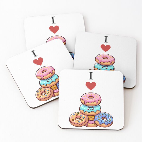 Item preview, I Love Donuts designed and sold by wakuwakuhouse.