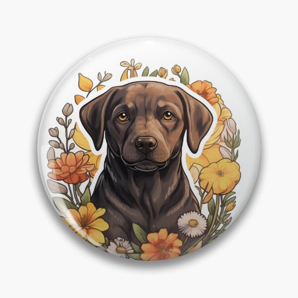Artikelvorschau, Brown Lab Majesty - Cartoon Labrador Royalty entworfen und verkauft von PureGlee.