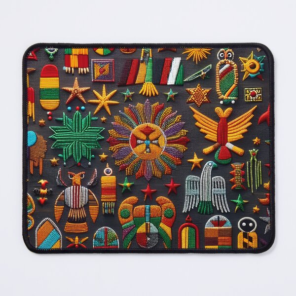 Item preview, Adinkra Symbols Inspired Tapestry Pattern - 03 designed and sold by MyEbonyYou.