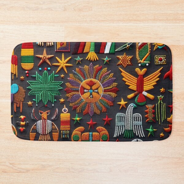 Item preview, Adinkra Symbols Inspired Tapestry Pattern - 03 designed and sold by MyEbonyYou.