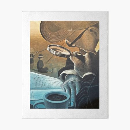 Gone Fishing Art Board Print
