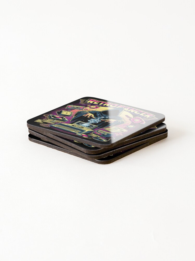 Thumbnail 4 of 5, Coasters (Set of 4), RetroMancer designed and sold by RafaelLima7.