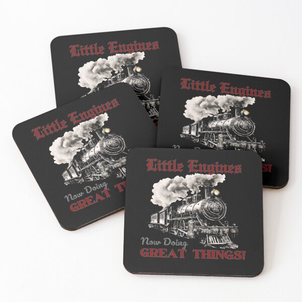 Item preview, Little Engines: Vintage Steam Train Illustration designed and sold by Journey-North.