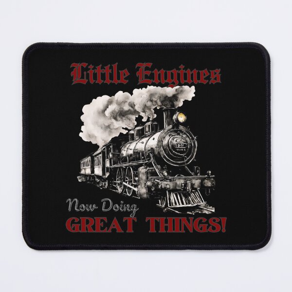 Item preview, Little Engines: Vintage Steam Train Illustration designed and sold by Journey-North.