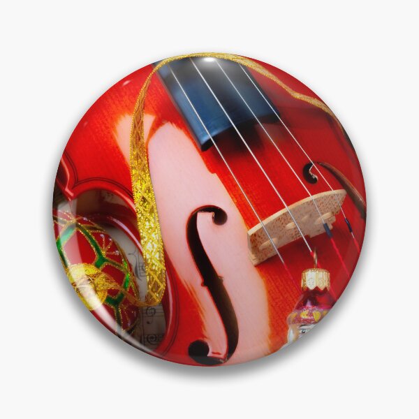 Item preview, Santa Ornament And Violin designed and sold by Garry Gay.