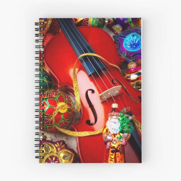Item preview, Santa Ornament And Violin designed and sold by Garry Gay.