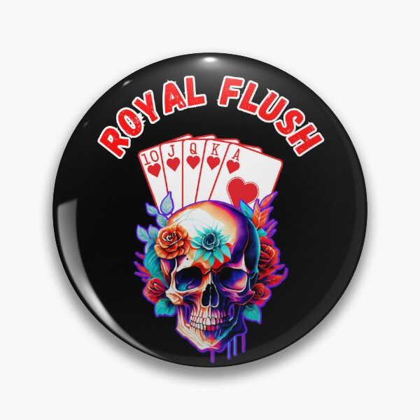 Item preview, Royal Flush Poker Face  designed and sold by WoodburyLake.
