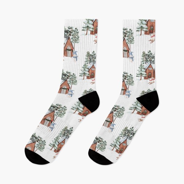 Item preview, Happy Holidays Snowman and Bunny! designed and sold by TidyKitchenInc.