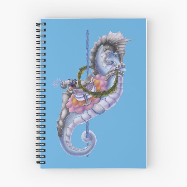 Item preview, Watercolor Carousel Sea Horse designed and sold by ElementalEmbers.