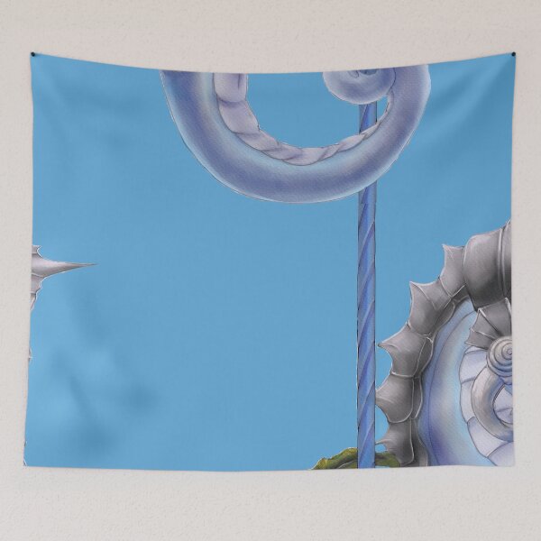 Item preview, Watercolor Carousel Sea Horse designed and sold by ElementalEmbers.