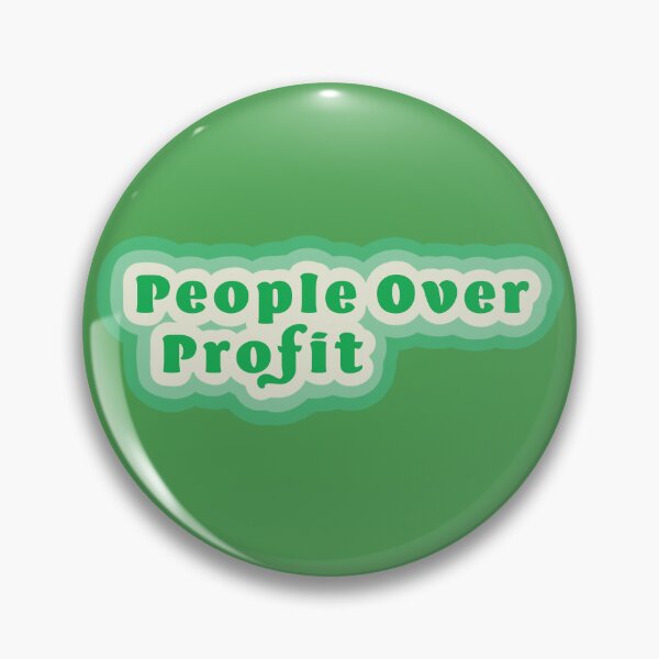Item preview, People Over Profit designed and sold by OliviaArtCo.