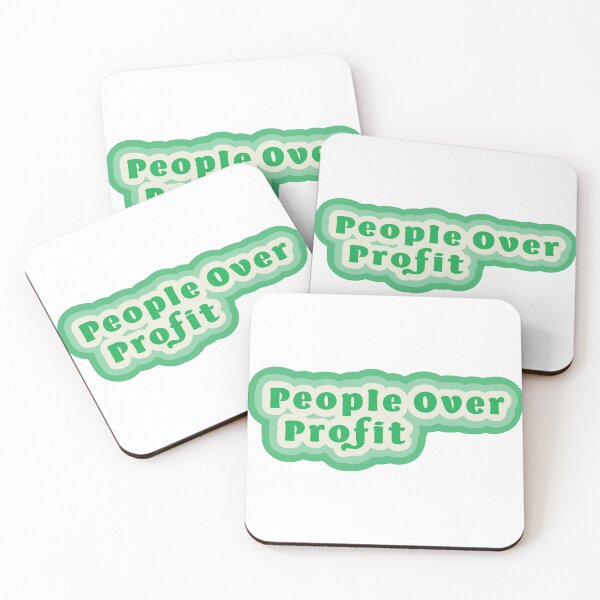 Item preview, People Over Profit designed and sold by OliviaArtCo.
