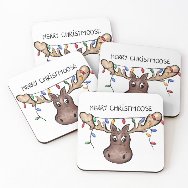 Item preview, Merry Christmoose Cute Christmas  designed and sold by coopercreekco.