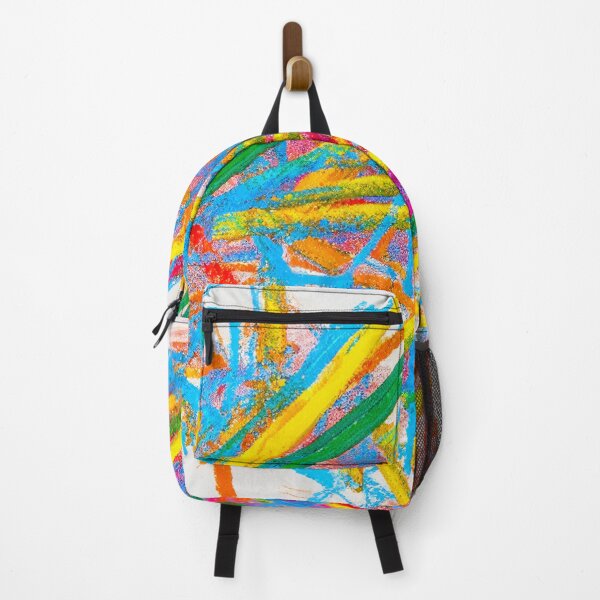 Item preview, Chaotic scribbles of a colorful crayon drawing by dePace' designed and sold by mrpropcake.