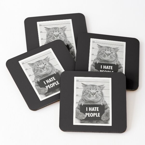 Item preview, i hate people designed and sold by Ratatatts.