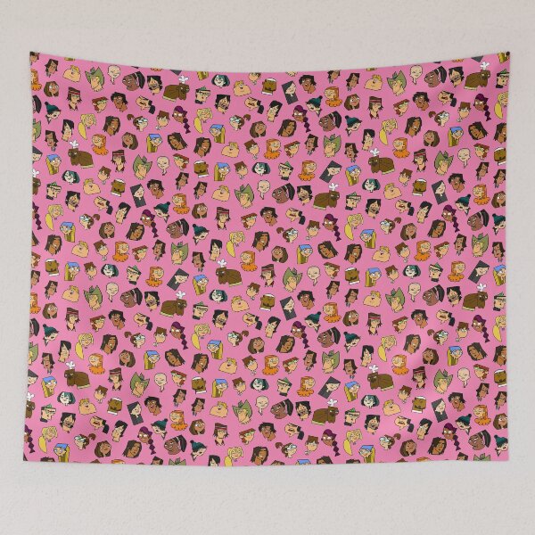 Item preview, Total Drama; The Characters; Pink designed and sold by Marco Bottiglieri.