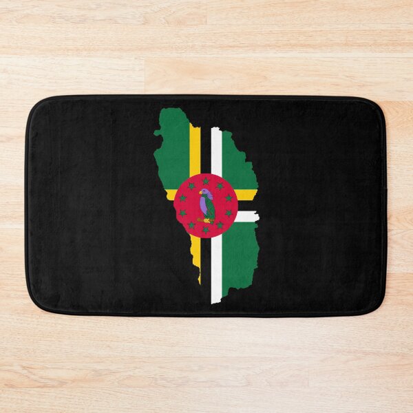 Item preview, Dominica Map designed and sold by feether-store.
