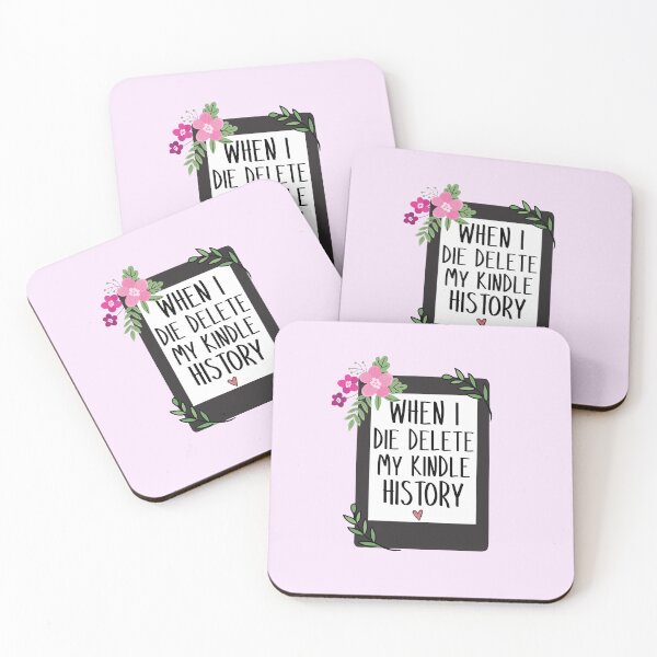 Item preview, When I die delete my kindle history designed and sold by StickyBook.