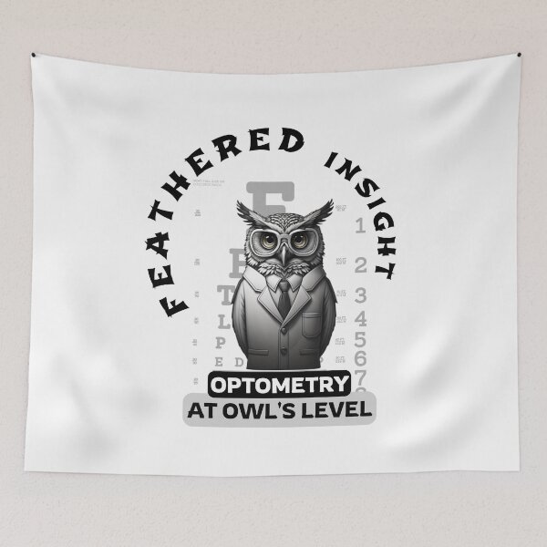 Item preview, Feathered Insight: Optometry at Owl's Level designed and sold by Hungry-Murphy.