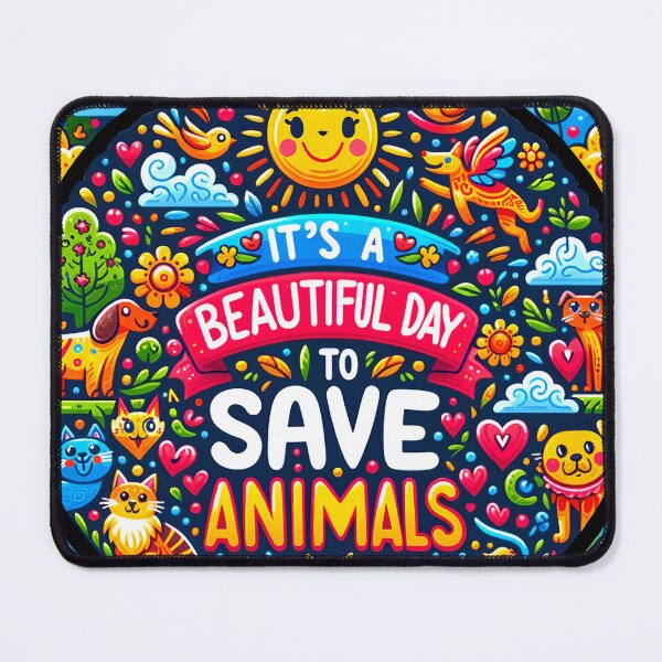 Item preview, It's A Beautiful Day To Save Animals designed and sold by 4TeeToo.