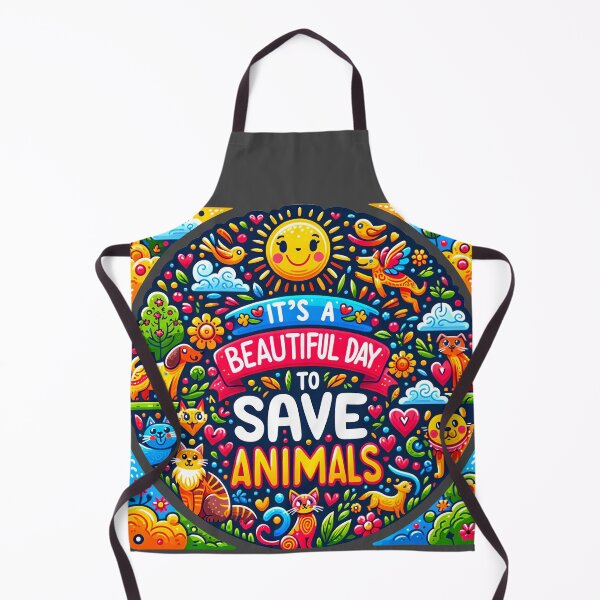 Item preview, It's A Beautiful Day To Save Animals designed and sold by 4TeeToo.