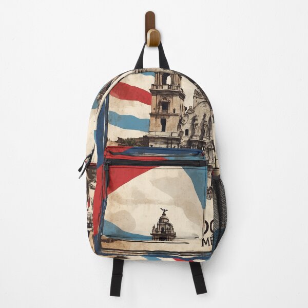 Item preview, Zócalo de Mexico Vintage Poster designed and sold by TravelersGems.