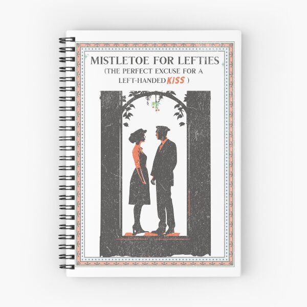 Item preview, Mistletoe For Lefties designed and sold by lefthandedelite.